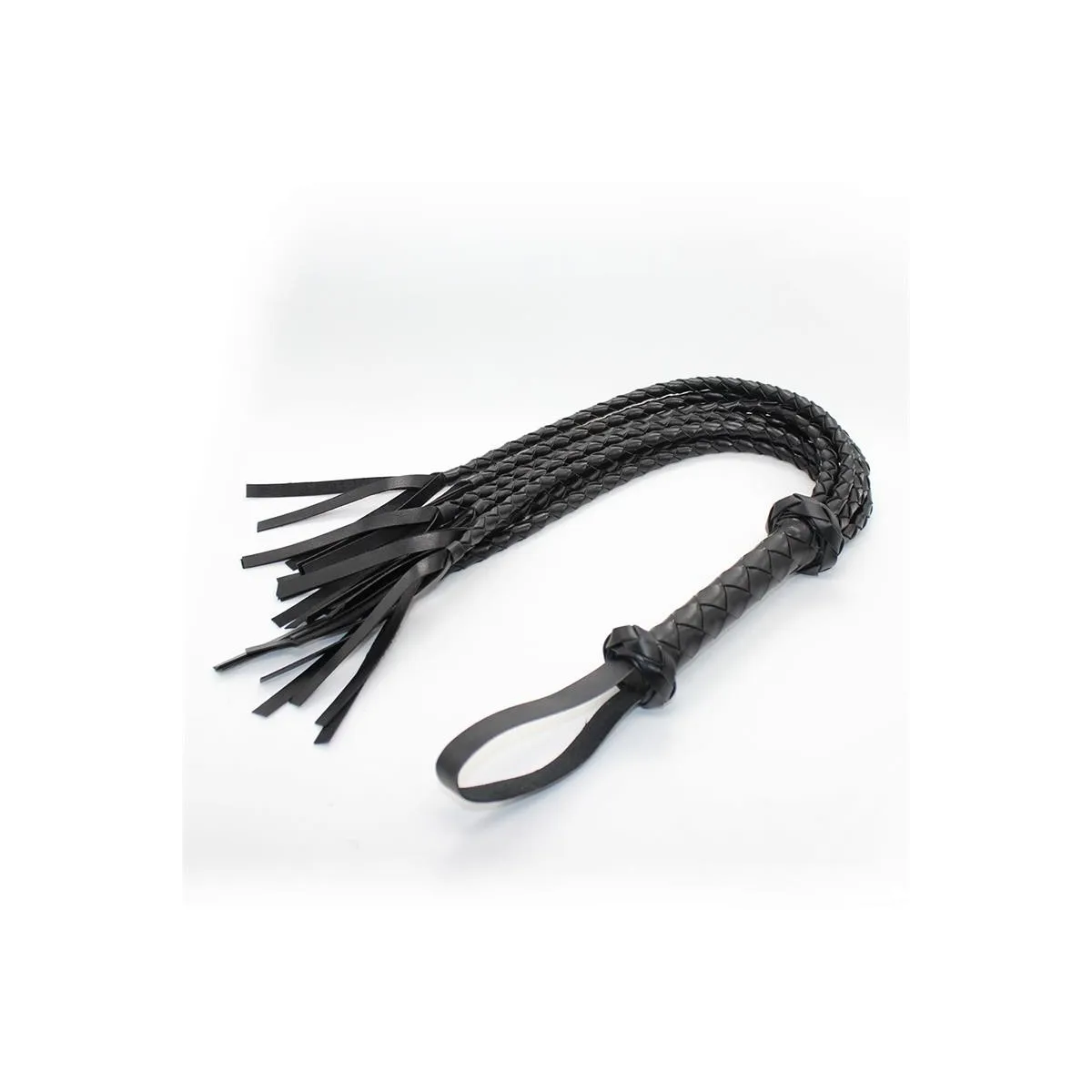 Geflochtene Peitsche 75 cm Schwarz von Latetobed BDSM Line | Fesselliebe.de