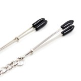 Nippelklemmen mit Kette aus Metall von Latetobed BDSM Line | Fesselliebe.de