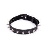 Halsband mit Stacheln Verstellbar 43 cm Schwarz von Latetobed BDSM Line | Fesselliebe.de