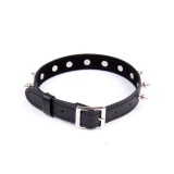 Halsband mit Stacheln Verstellbar 43 cm Schwarz von Latetobed BDSM Line | Fesselliebe.de