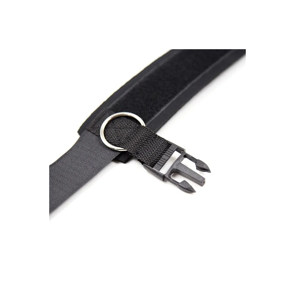 Neopren-Handschellen mit Klettverschluss Schwarz von Latetobed BDSM Line | Fesselliebe.de