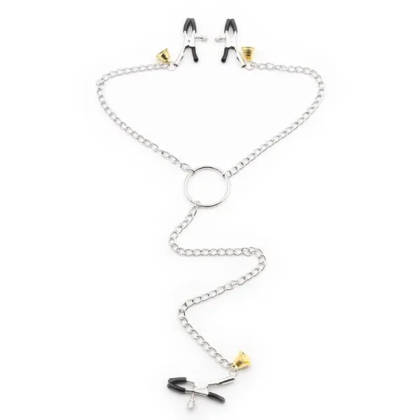 Nippelklemmen und Klitorisklemmen mit Kette aus Metall von Latetobed BDSM Line | Fesselliebe.de