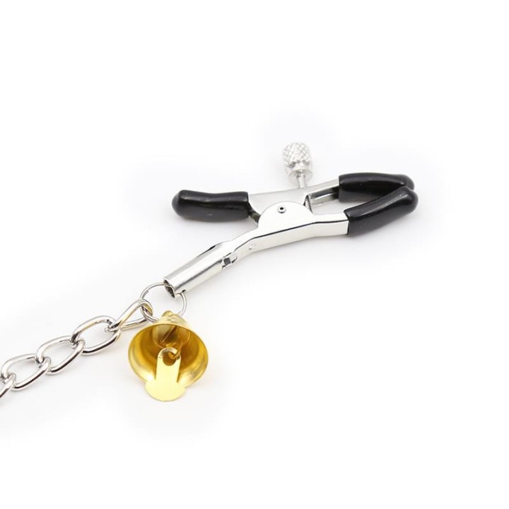 Nippelklemmen und Klitorisklemmen mit Kette aus Metall von Latetobed BDSM Line | Fesselliebe.de