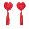 Nippelabdeckungen mit Rosenherz Rot von Latetobed BDSM Line