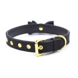 Halsband mit Schleife und Rasseln 44 cm Schwarz/Rot von Latetobed BDSM Line | Fesselliebe.de