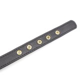 Halsband mit Schleife und Rasseln 44 cm Schwarz/Rot von Latetobed BDSM Line | Fesselliebe.de