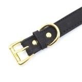 Halsband mit Schleife und Rasseln 44 cm Schwarz/Rot von Latetobed BDSM Line | Fesselliebe.de