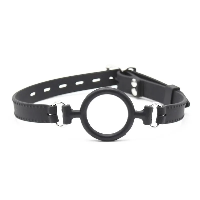 O-Ring-Ballknebel 5 cm Schwarz von Latetobed BDSM Line | Fesselliebe.de