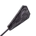 Feder-Kitzler und Paddel mit Spitze 2 In 1 56 cm Schwarz von Latetobed BDSM Line