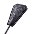 Feder-Kitzler und Paddel mit Spitze 2 In 1 56 cm Schwarz von Latetobed BDSM Line