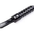 Glänzende Handgriff-Peitsche 44 cm Schwarz von Latetobed BDSM Line