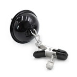 Nippelklemmen mit Glocke Schwarz/Weiss von Latetobed BDSM Line | Fesselliebe.de