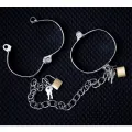 Metall-Fussfesseln für Frauen 8 cm von Latetobed BDSM Line