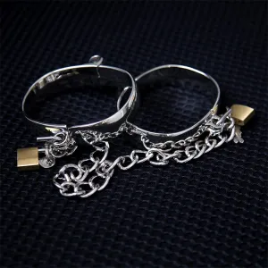 Metall-Fussfesseln für Frauen 8 cm von Latetobed BDSM Line