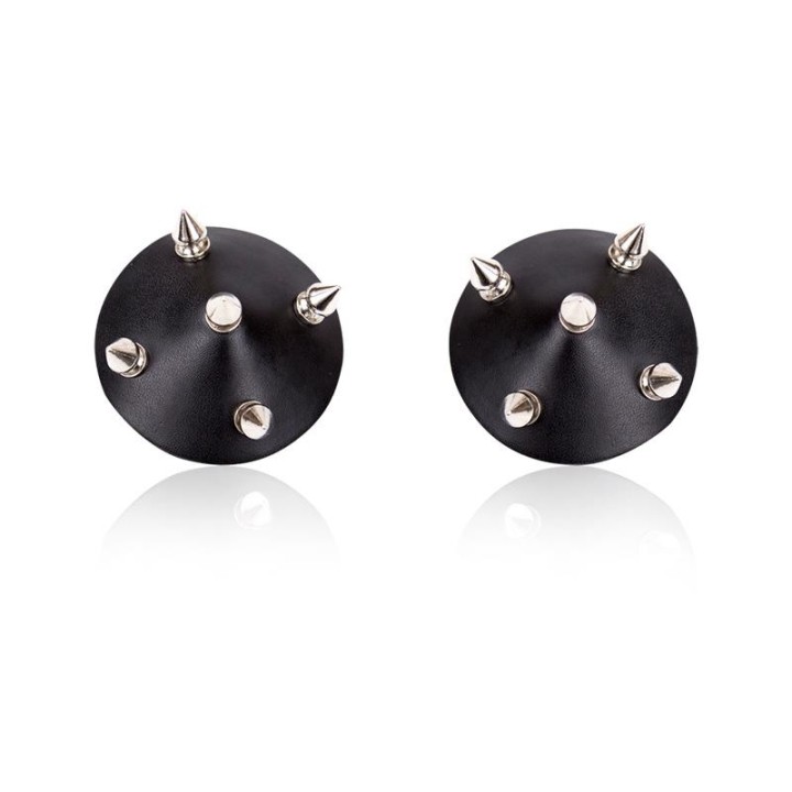 Nippel-Covers mit Stacheln, Schwarz von Latetobed BDSM Line | Fesselliebe.de