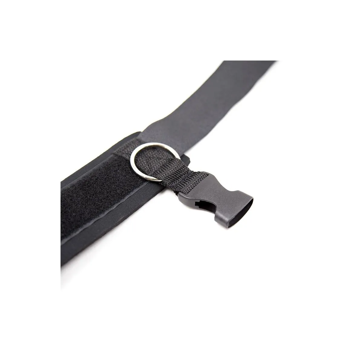 Neopren-Fussfesseln mit Klettverschluss, Schwarz von Latetobed BDSM Line | Fesselliebe.de