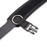Neopren-Fussfesseln mit Klettverschluss, Schwarz von Latetobed BDSM Line | Fesselliebe.de