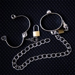 Metallhandschellen für Frauen, 5,5 cm von Latetobed BDSM Line | Fesselliebe.de