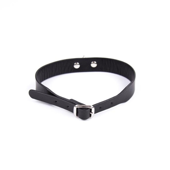 Verstellbares Halsband, 43 cm, Schwarz von Latetobed BDSM Line | Fesselliebe.de