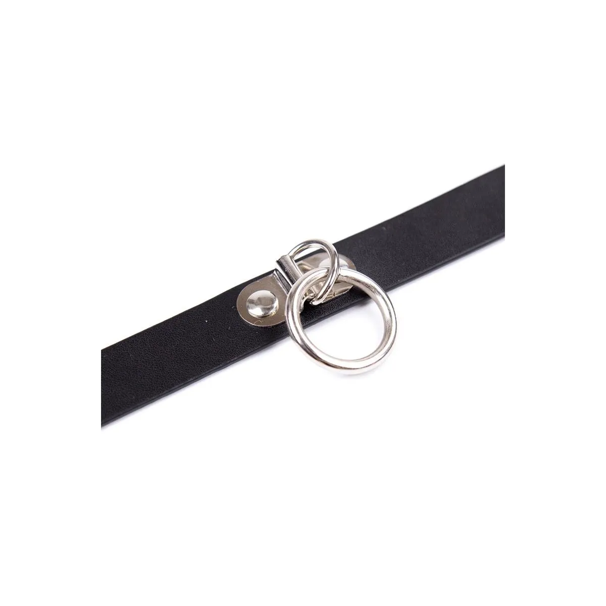 Verstellbares Halsband, 43 cm, Schwarz von Latetobed BDSM Line | Fesselliebe.de