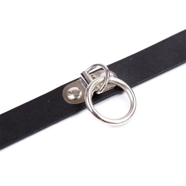 Verstellbares Halsband, 43 cm, Schwarz von Latetobed BDSM Line | Fesselliebe.de