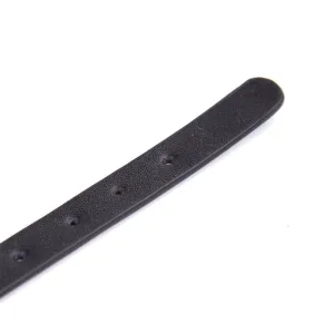 Verstellbares Halsband, 43 cm, Schwarz von Latetobed BDSM Line