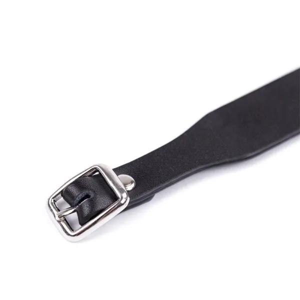 Verstellbares Halsband, 43 cm, Schwarz von Latetobed BDSM Line | Fesselliebe.de