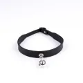Halsband mit Glöckchen, Verstellbar, 43 cm, Schwarz von Latetobed BDSM Line