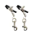 Nippelklemme mit Haken aus Metall von Latetobed BDSM Line