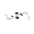Nippelklemme mit Haken aus Metall von Latetobed BDSM Line