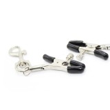Nippelklemme mit Haken aus Metall von Latetobed BDSM Line | Fesselliebe.de