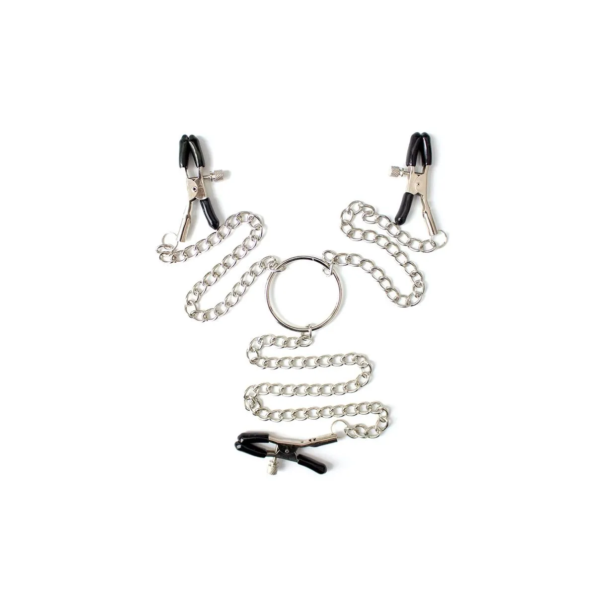 Brustwarzenklammern und Klitorisklammern mit Kette aus Metall von Latetobed BDSM Line | Fesselliebe.de