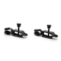 Verstellbare Nippelklemmen aus Metall, Schwarz von Latetobed BDSM Line