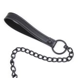Halsband mit Leine, Schwarz von Latetobed BDSM Line | Fesselliebe.de