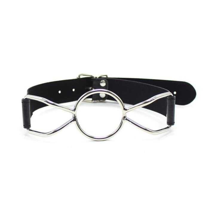 Ballknebel mit Metall-O-Ring, Grösse L von Latetobed BDSM Line | Fesselliebe.de