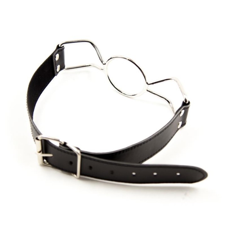 Ballknebel mit Metall-O-Ring, Grösse L von Latetobed BDSM Line | Fesselliebe.de