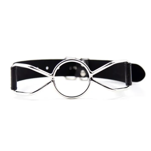 Ballknebel mit Metall-O-Ring, Grösse L von Latetobed BDSM Line | Fesselliebe.de