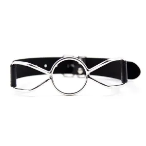 Ballknebel mit Metall-O-Ring, Grösse L von Latetobed BDSM Line