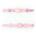 Atmungsaktiver Knebelball, Verstellbar, 4,5 cm Rosa von Latetobed BDSM Line
