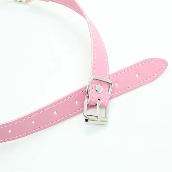 Atmungsaktiver Knebelball, Verstellbar, 4,5 cm Rosa von Latetobed BDSM Line | Fesselliebe.de