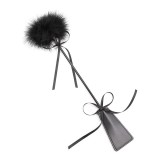 Feder-Kitzler und Paddel, 49 cm, Schwarz von Latetobed BDSM Line | Fesselliebe.de