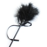 Feder-Kitzler und Paddel, 49 cm, Schwarz von Latetobed BDSM Line | Fesselliebe.de