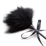 Feder-Kitzler und Paddel, 49 cm, Schwarz von Latetobed BDSM Line | Fesselliebe.de