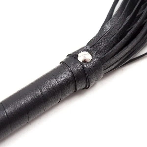 Flogger aus Metall, 69 cm, Schwarz von Latetobed BDSM Line | Fesselliebe.de