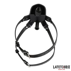Knebel mit Trinkvorrichtung von Latetobed BDSM Line
