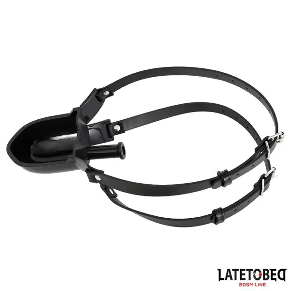 Knebel mit Trinkvorrichtung von Latetobed BDSM Line | Fesselliebe.de
