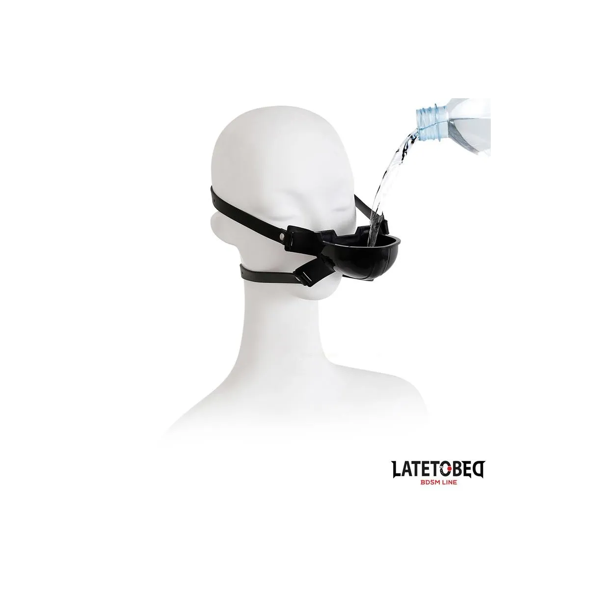 Knebel mit Trinkvorrichtung von Latetobed BDSM Line | Fesselliebe.de