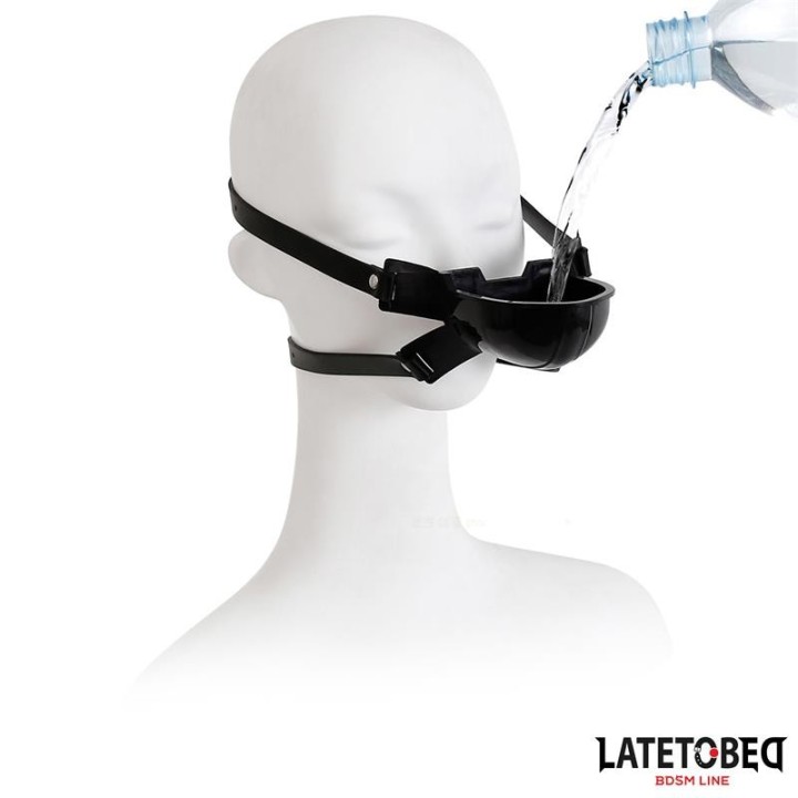 Knebel mit Trinkvorrichtung von Latetobed BDSM Line | Fesselliebe.de