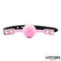 Silikon-Ballknebel, Rosa von Latetobed BDSM Line