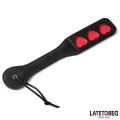 Doppelschicht-Paddel Herz 32 cm von Latetobed BDSM Line
